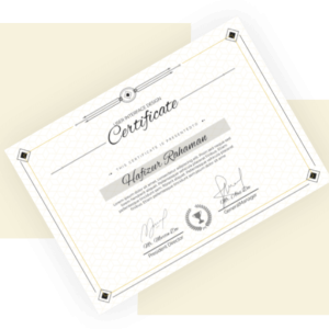 Get Your Official Certificate
